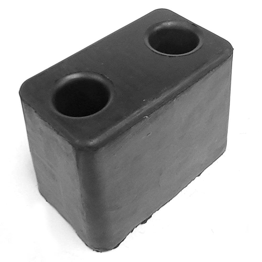 Rectangular 2 Hole 5-1/8”× 3-3/4”× 4-1/2” Molded Dock Bumper BFC-TTP-DBUMP-04