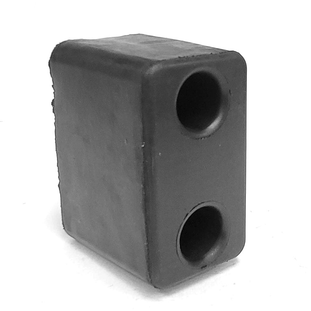 Rectangular 2 Hole 5-1/8”× 3-3/4”× 4-1/2” Molded Dock Bumper BFC-TTP-DBUMP-04