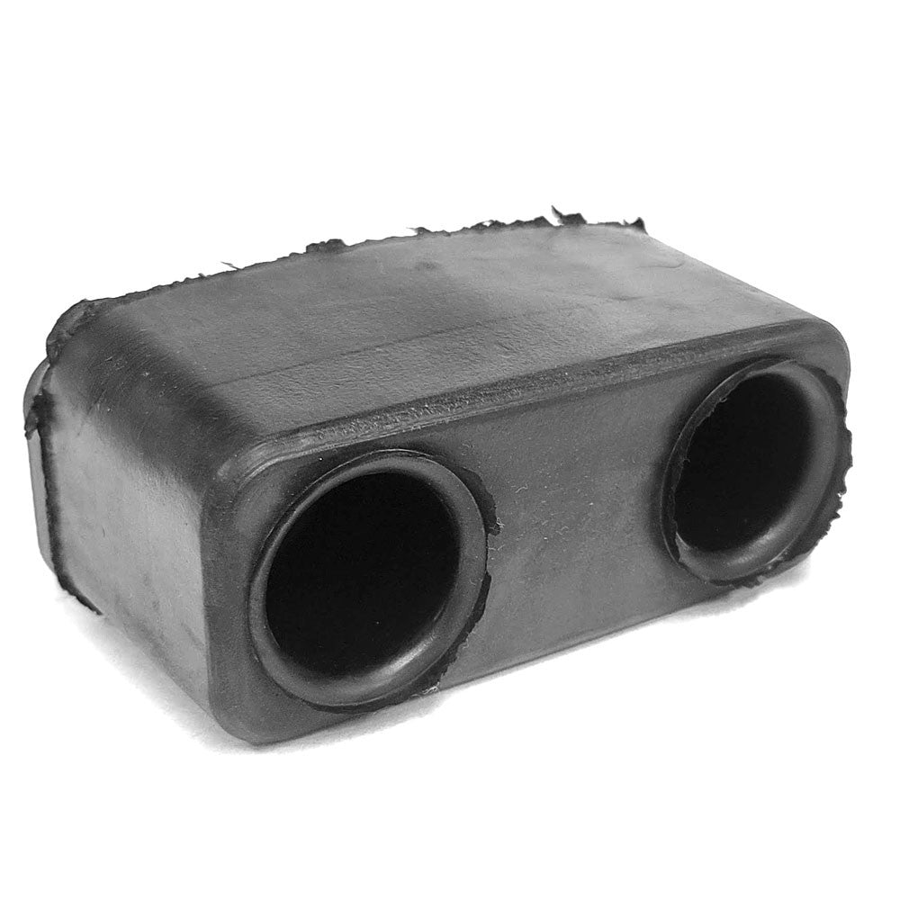 Rectangular 2 Hole 6" x 3-5/8" x 3-1/4" Molded Dock Bumper BFC-TTP-DBUMP-12