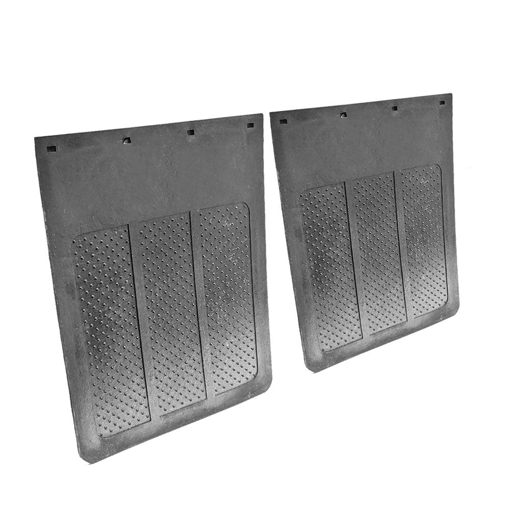 2X Aurora 30"x24" Anti-Spray knobs Straight Mud Flap Guards 2430HD TTP-IMXGT-2430HD-X2