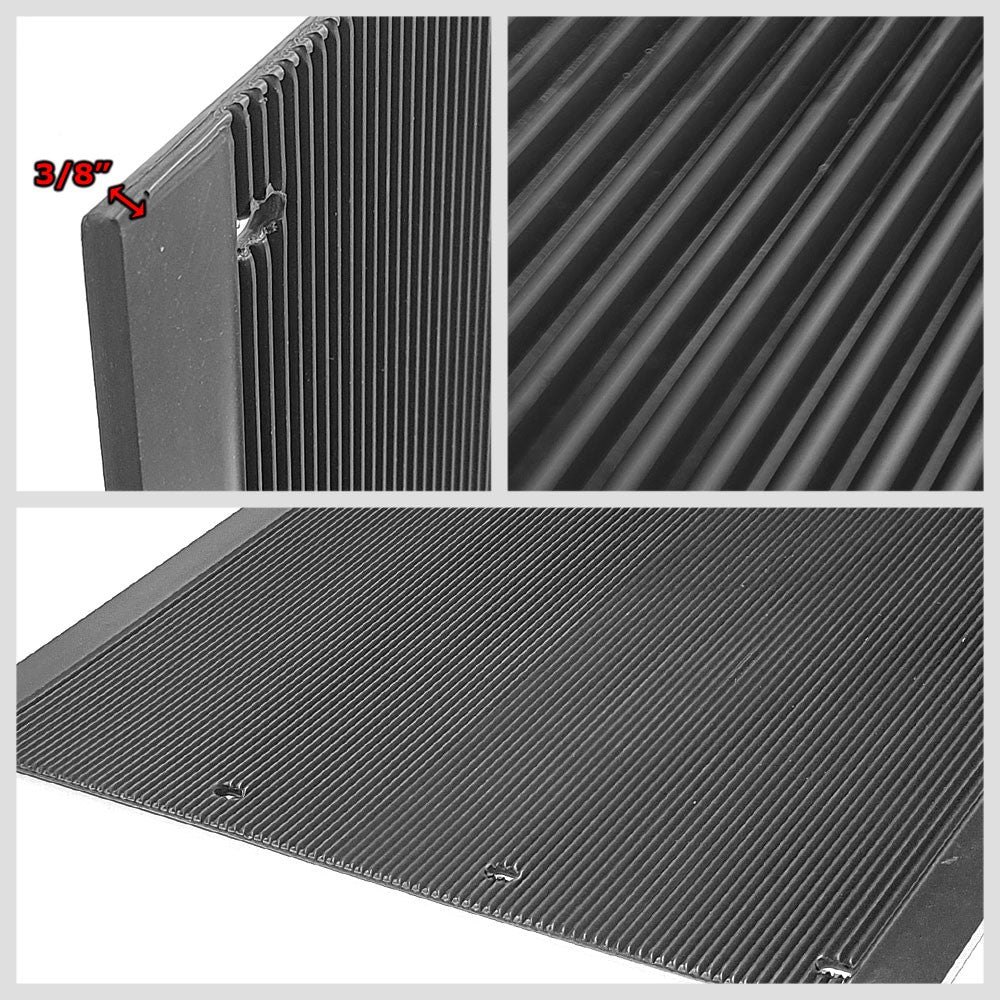 2X Aurora 30"x24" Anti-Spray Straight Mud Flap Guards 2430PHDB Truck Trailer