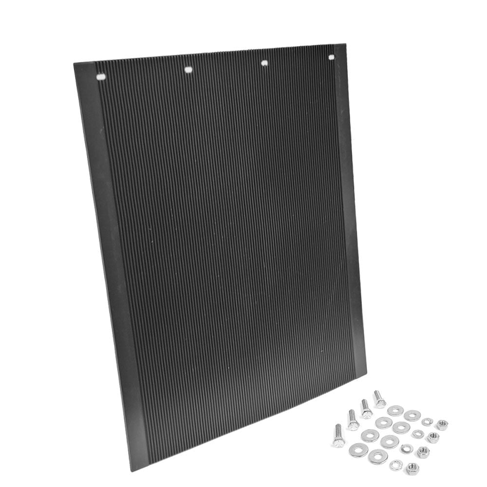 Aurora 30"x24" Anti-Spray Straight Mud Flap Guard+Mount 2430PPSB TTP-IMXGT-2430PPSB+27516B