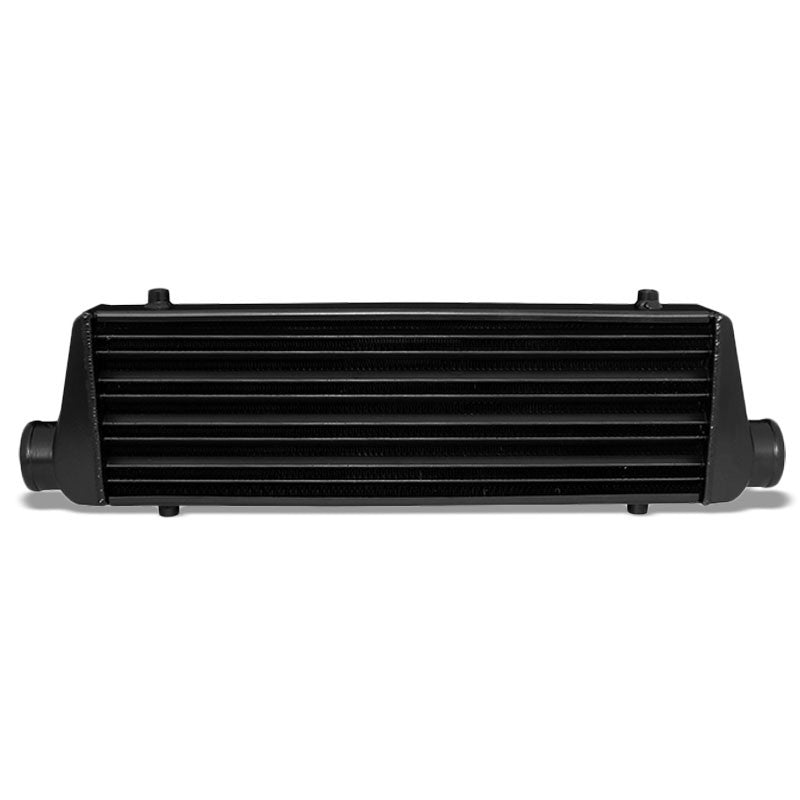 Universal Black Aluminum Tube & Fin 27.675L Turbo Front Mount Style Intercooler-Performance-BuildFastCar