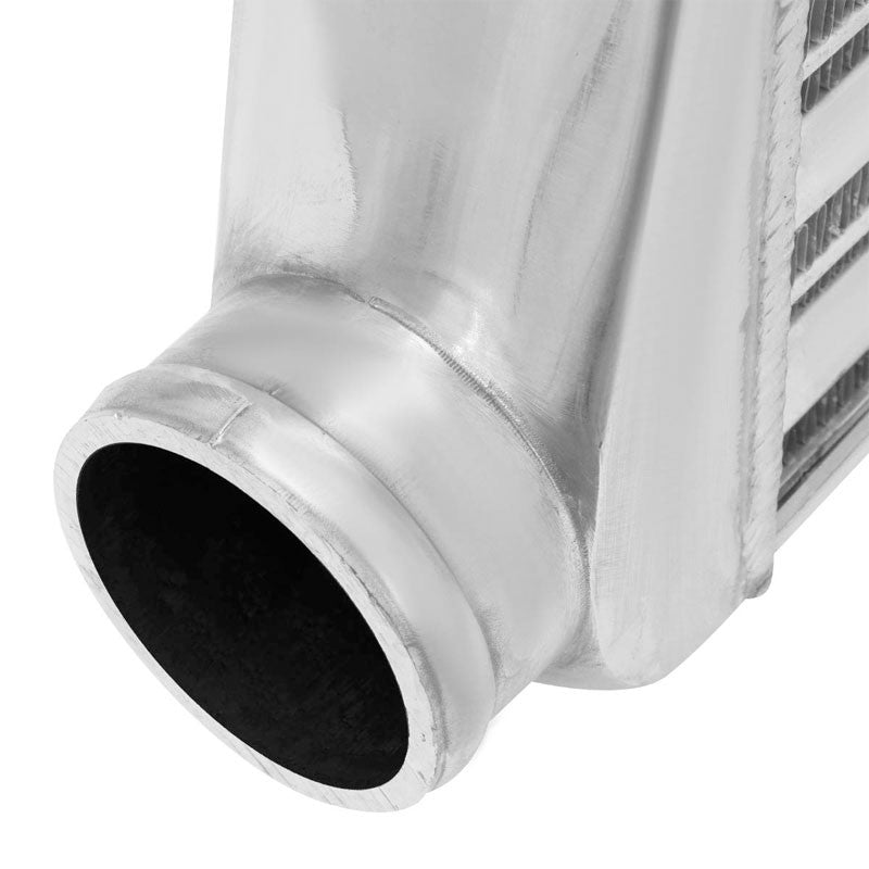 Universal Silver Aluminum Tube & Fin 27.675L Turbo Front Mount Style Intercooler-Performance-BuildFastCar