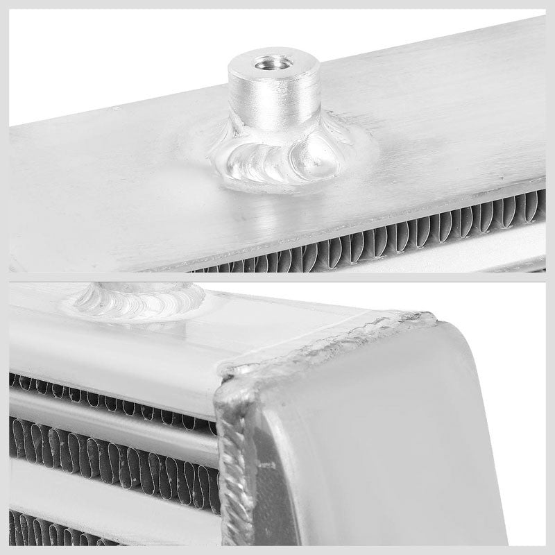 Universal Silver Aluminum Tube & Fin 30.75"L Turbo Front Mount Style Intercooler-Performance-BuildFastCar