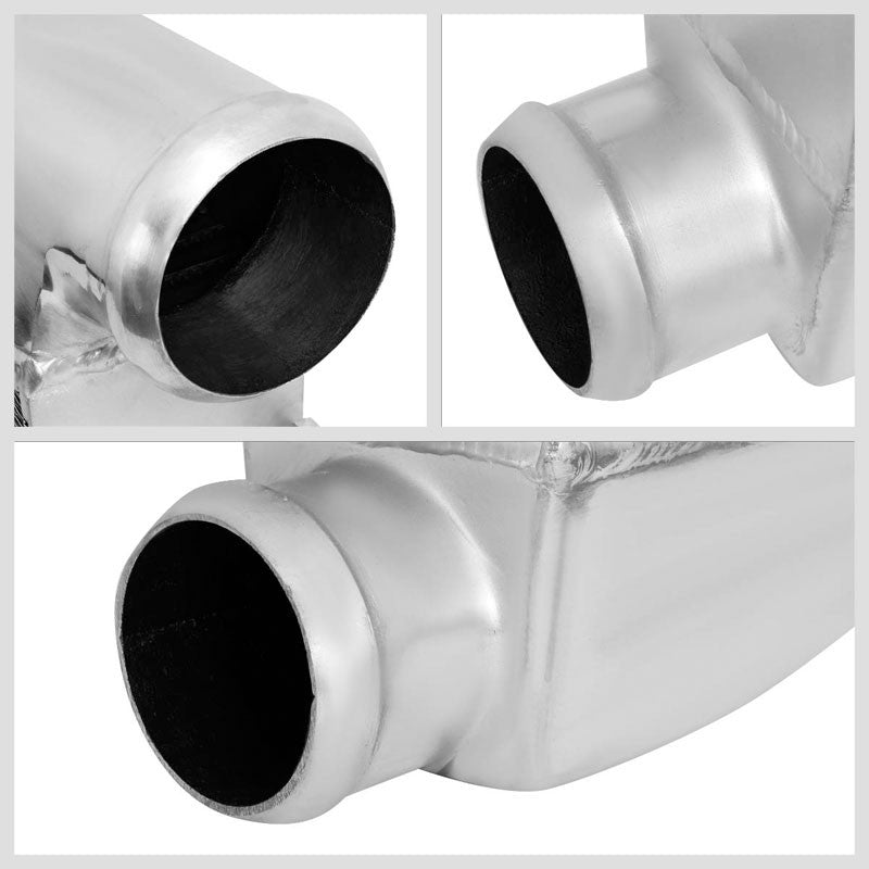 Silver Aluminum Bar & Plate 28.00" W Intercooler For 99-06 Chevrolet Silverado-Cooling Systems-BuildFastCar-BFC-INTCOOL-BPTY2-SL