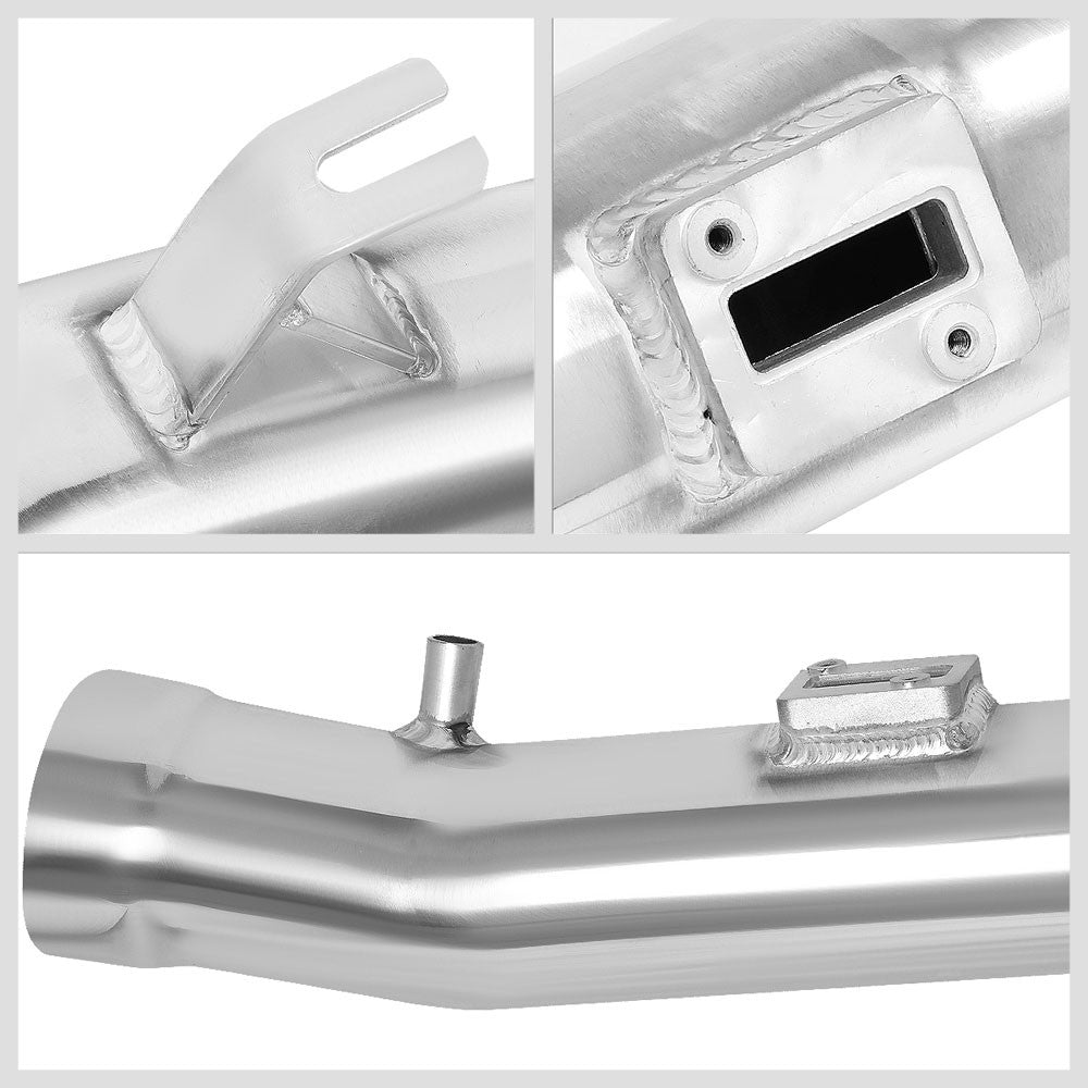 Polish Aluminum/Red Cone Filter Cold Air Intake For 04-06 Nissan Maxima 3.5L V6