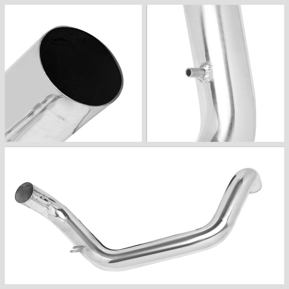 Polish Aluminum/Red Filter Cold Air Intake Kit For 94-01 Acura Integra 1.8L GS-R