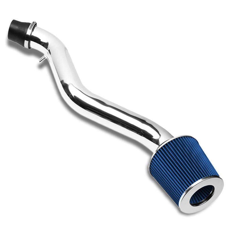 Polish Pipe Blue Dry Cone Filter Shortram Air Intake Kit For 88-91 Honda Civic-Performance-BuildFastCar