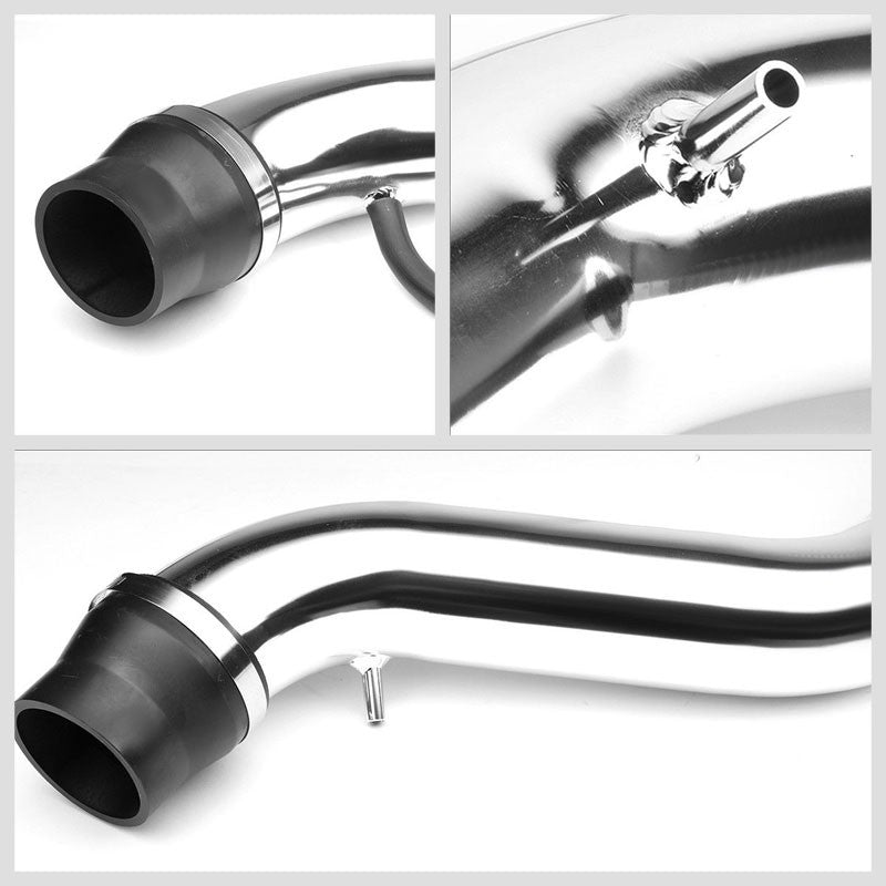 Polish Pipe Red Dry Cone Filter Shortram Air Intake Kit For 88-91 Honda Civic-Performance-BuildFastCar