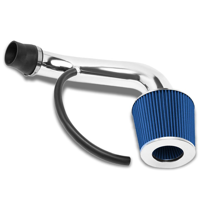 Polish Pipe Blue Dry Cone Filter Shortram Air Intake Kit For 95-99 Neon 2.0 SOHC-Performance-BuildFastCar
