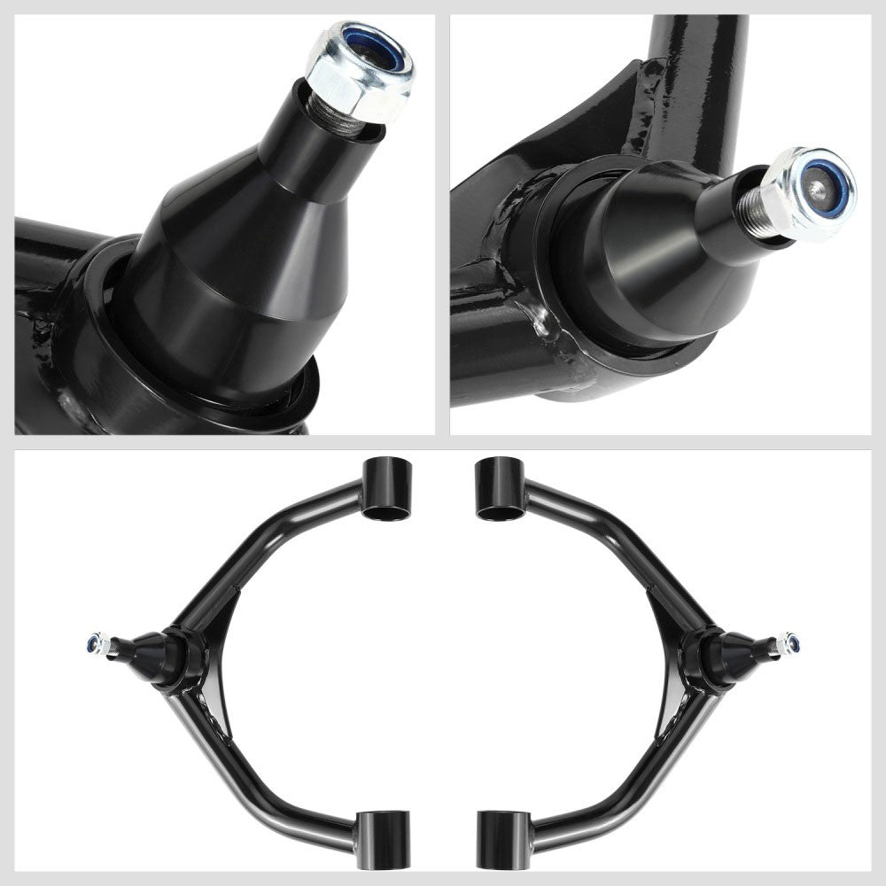 J2 Black 2-4" Lift Front Upper Control Arm 11-19 Sierra 2500 3500 HD J2-FUCA-CS11-2535-BB