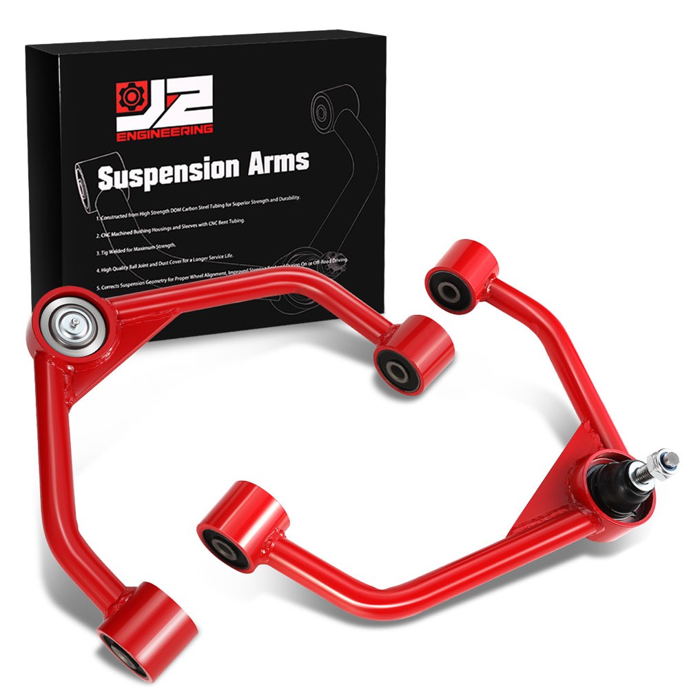 J2 Red 2-4" Lift Front Upper Control Arm 19-22 Ram 1500 J2-FUCA-RAM19-RB