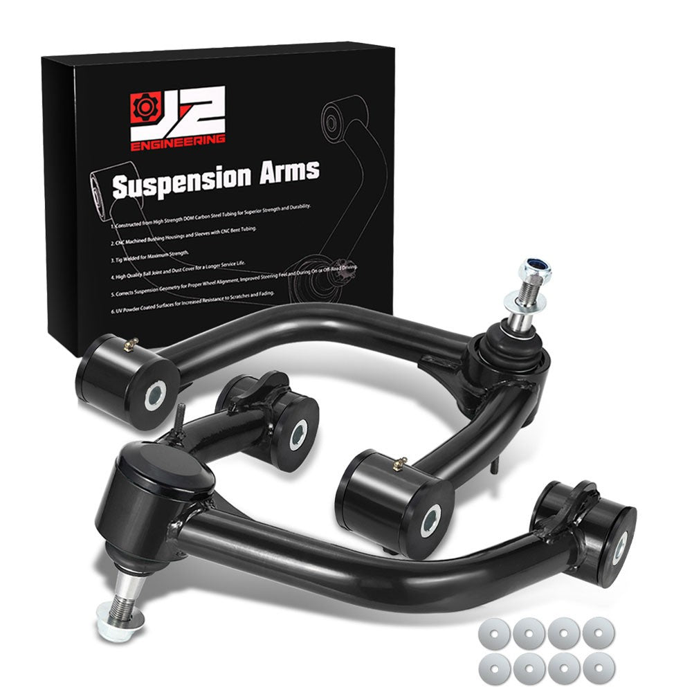 J2 Black 2-4" Lift Front Upper Control Arm 05-22 Toyota Tacoma J2-FUCA-TAC05-BB