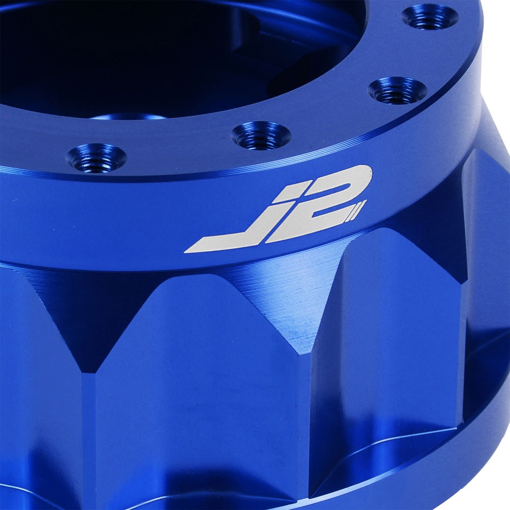 99-09 Impreza J2 Blue 6-Bolt Steering Wheel Hub Adapter