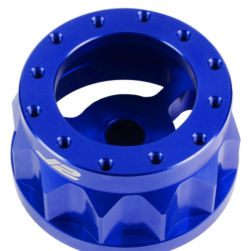 93-11 Altima J2 Blue 6-Bolt Steering Wheel Hub Adapter