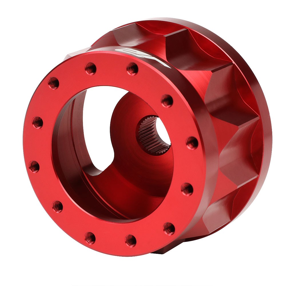 10-17 Kia Forte Koup J2 Red 6Bolt Steering Wheel Hub Adapter