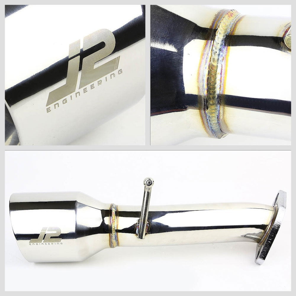 13-UP FR-S/BRZ/86 J2 4" Rolled Muffler Tip Axleback System