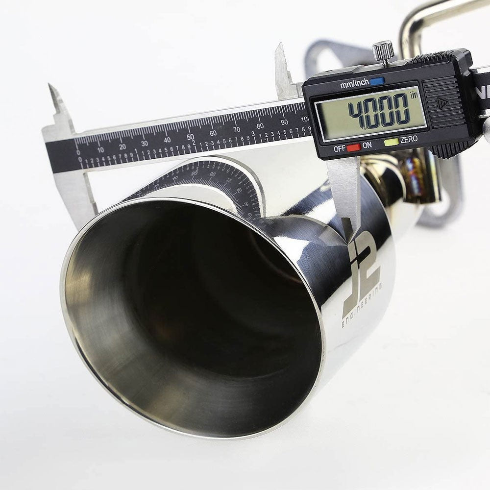 13-UP FR-S/BRZ/86 J2 4" Rolled Muffler Tip Axleback System