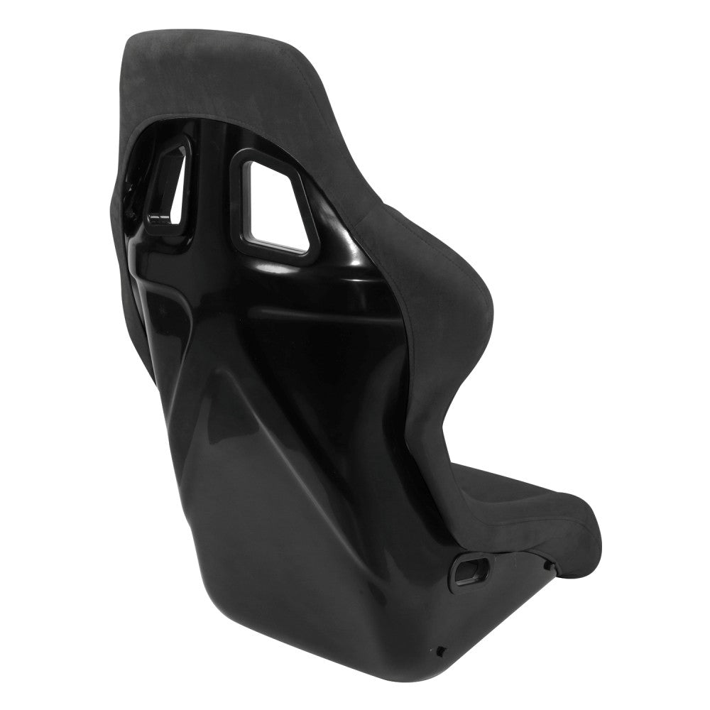 J2 J2-RS-005-BK Medium Fixed Bucket Racing Seat w/Slider Black J2-RS-005-BK