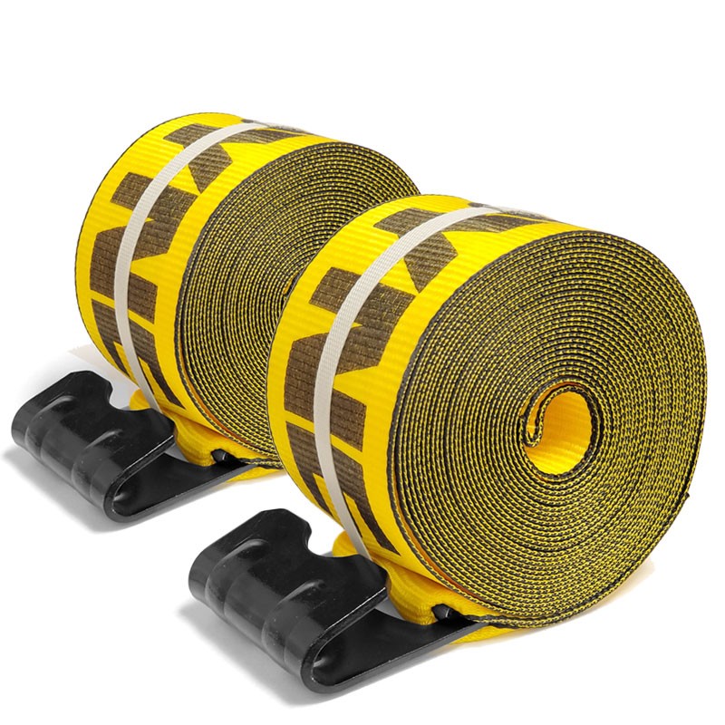 2x Kinedyne 423021 4"x30' Winch Strap 1021 Flat Hook 5400lb For Flatbed trailer-Cargo Control-BuildFastCar-BFC-WHSP-423021-X2