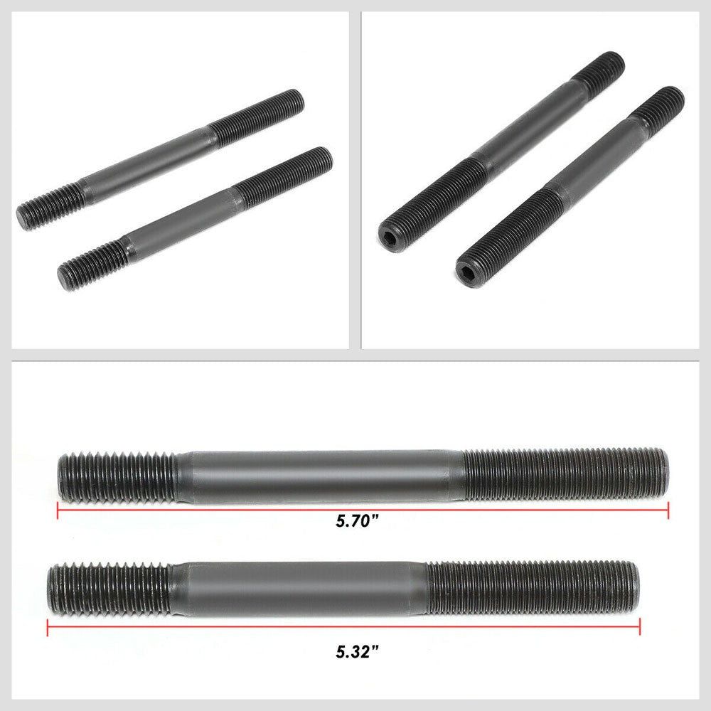 BFC 12Point Cylinder Head Studs bolts For 63-01 Ford Small Block Windsor 4.7 5.0