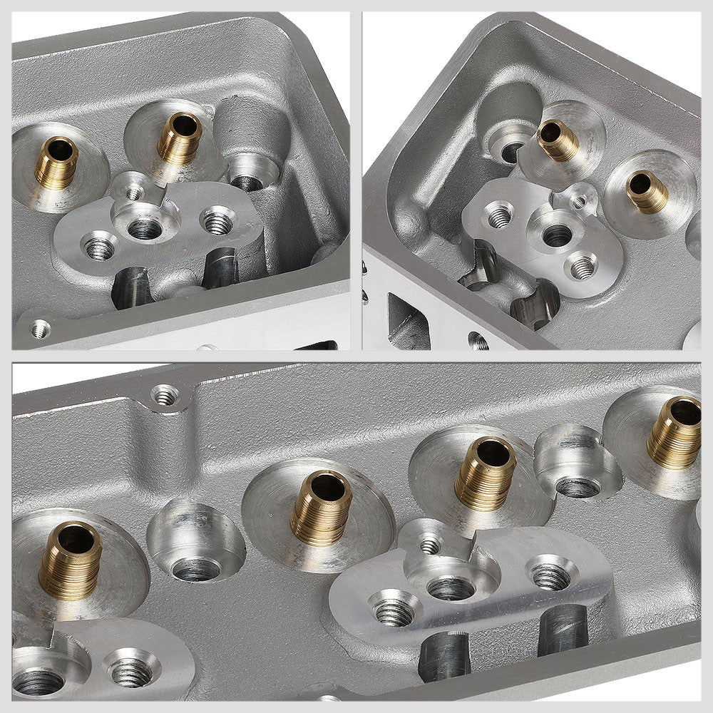 Aluminum Angled Cylinder Head For Small Block Chevrolet SBC 302/327/350/383/400