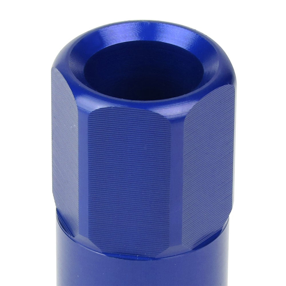 J2 Blue M12x1.25 Open End Acorn Tuner Lug Nuts