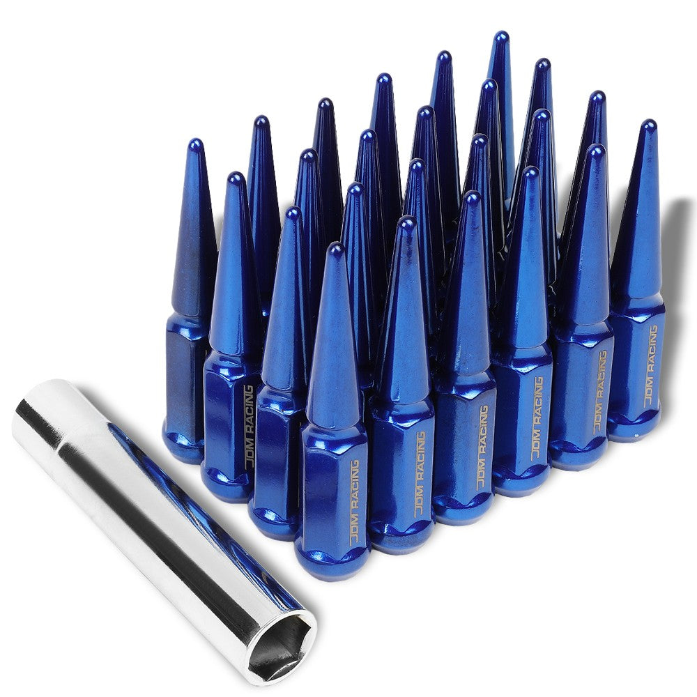 Heavy Duty Steel Blue Closed End Lug Nuts M14X1.50 Conical Seat Wheel BFC-LGNT-9056-BL_a