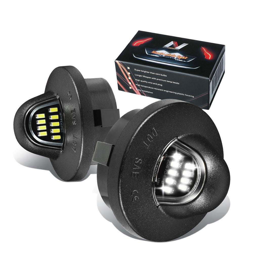 Nuvision Lighting LPL-ZTL-9071 White LED Rear License Plate Light Lamp LPL-ZTL-9071