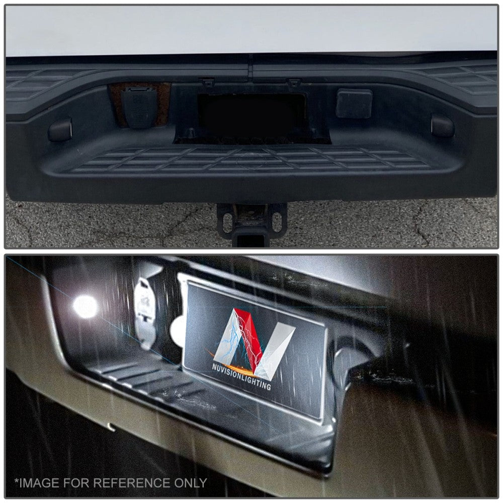 Nuvision Lighting LPL-ZTL-9073 White LED Rear License Plate Light Lamp LPL-ZTL-9073