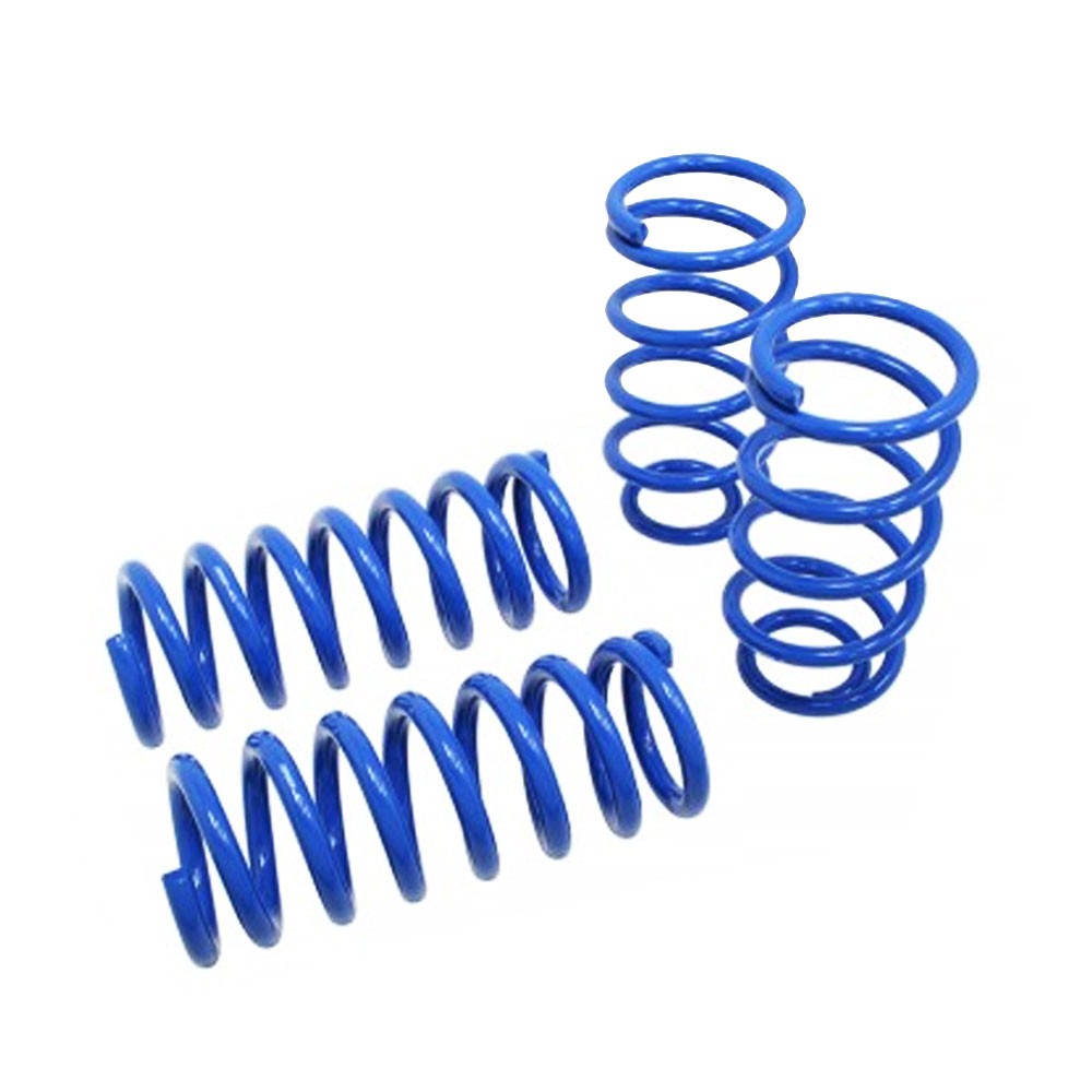 Manzo Blue Street-Version Lowering Springs Kit 79-04 Mustang