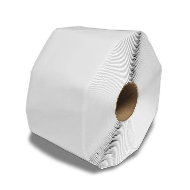 4"x50' White Heavy Duty Foil Adhesive Body Repair Tape Trailer Roof RV Truck-Adhesives Sealants & Tapes-BuildFastCar