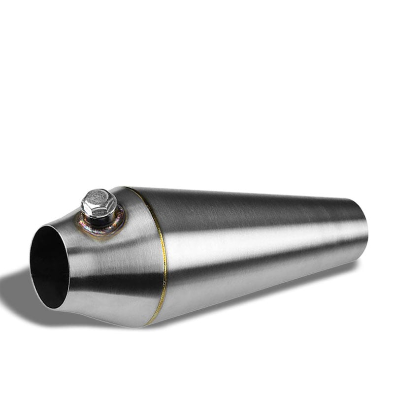 2.25"-2.50" 16 Guage SS Weld-On Racing Megaphone For Exhaust Downpipe Header-Performance-BuildFastCar