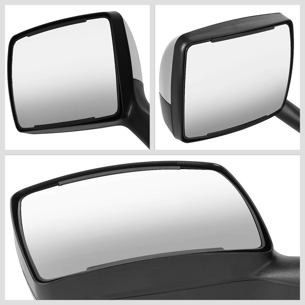 Chrome 12V 5-Arrow LED Turn Signal Side View Mirror T680 579 587 BFC-SVMIR-HY-010-CH