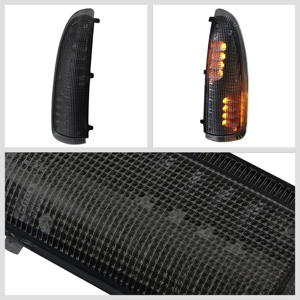 F250 F350 F450 F550 Smoke Lens LED Side Mirror Signal Light