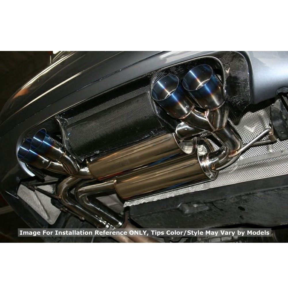 Megan Racing Supremo Axleback Exhaust Kit Stainless Tip For 01-06 BMW M3 E46