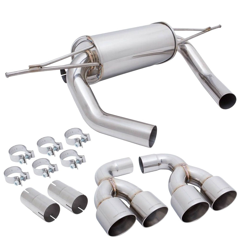 Megan Racing Supremo Axleback Exhaust Stainless Tip For 15-UP M3 F80/M4 F82 MR-ABE-BF82