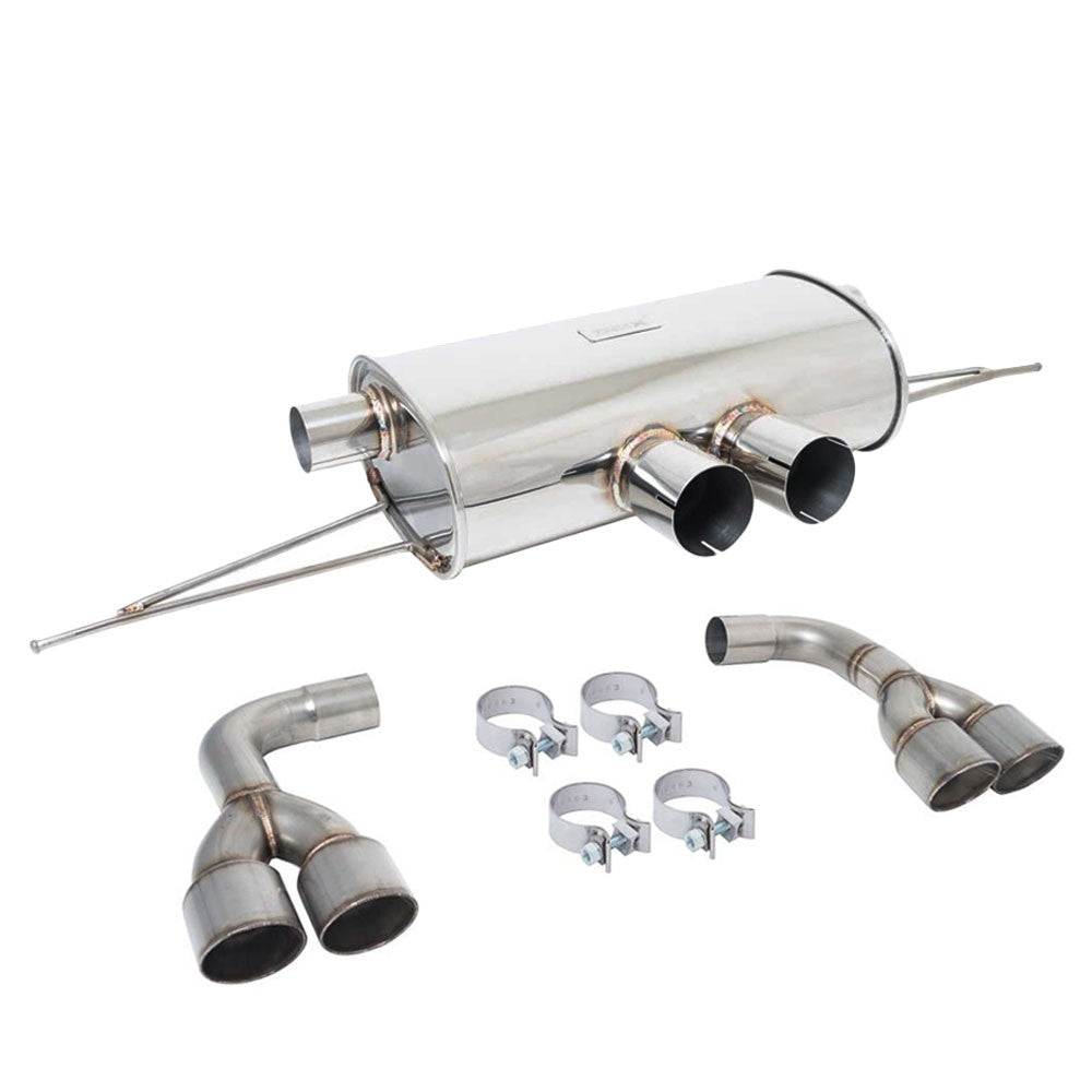 Megan MR-ABE-BX5M15-RM Axleback Exhaust System BMW 15-19 X5/X6 M Sport MR-ABE-BX5M15-RM