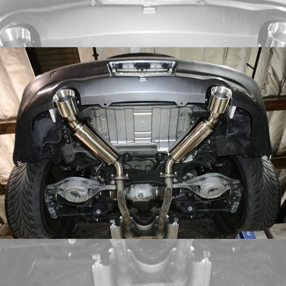 Megan Stainless ABE Exhaust System For 08-13 G37 Coupe/14-15 Q60 Coupe