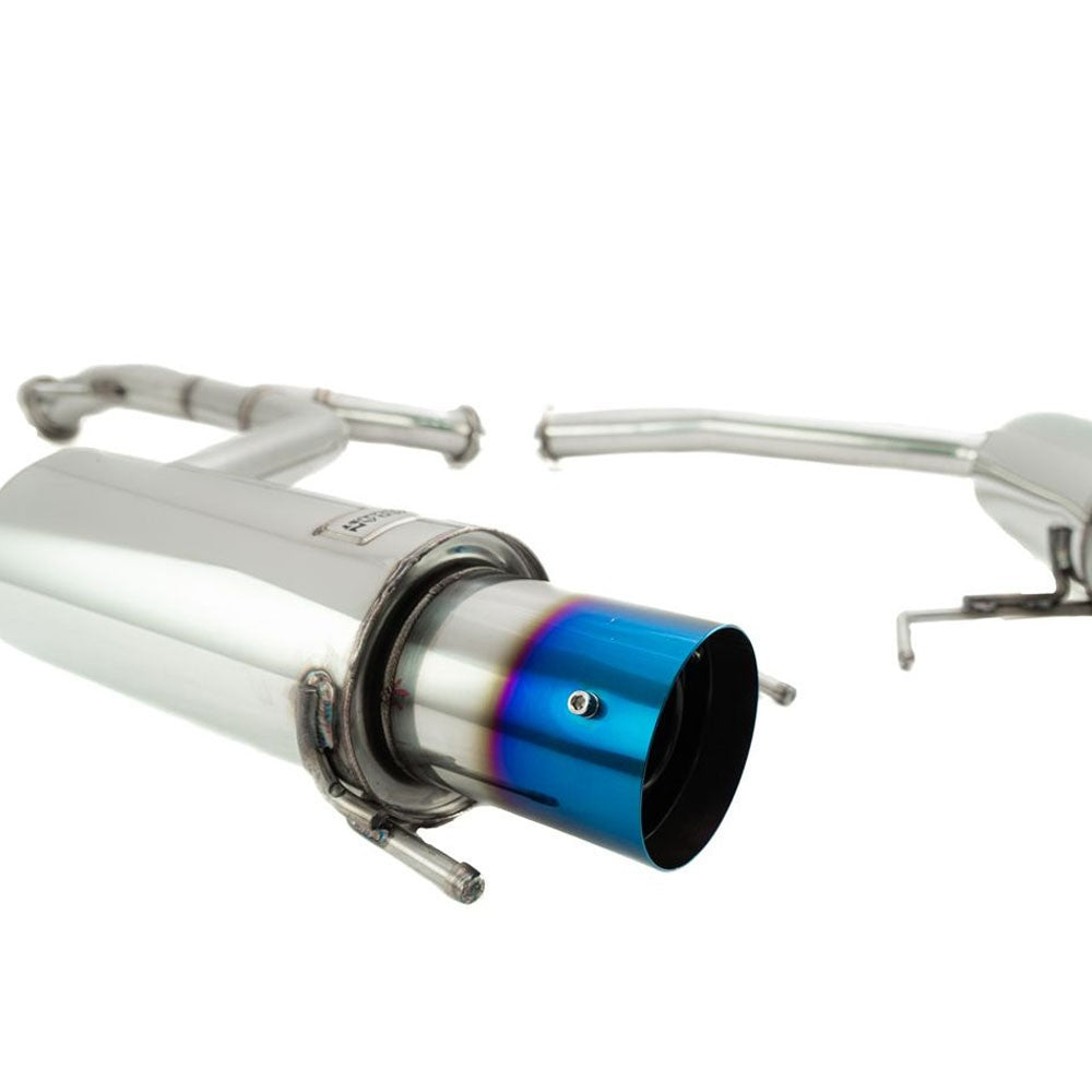 Megan Racing Straight-thru Axleback Exhaust Muffler For 06-13 Lexus IS250/IS350