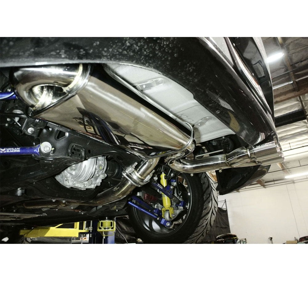 Megan Racing V2 Axle-Back Exhaust System+Dual Tips For 15-20 Mazda MX5 Miata ND