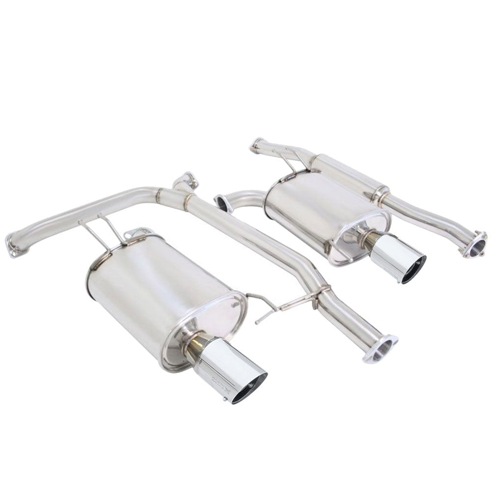 Megan Racing OE-RS Series Catback Exhaust Stainless Tip For 04-08 Acura TSX