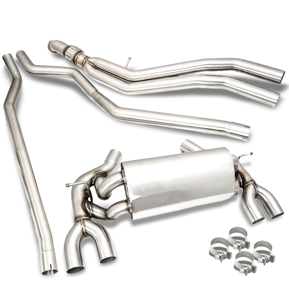 Megan Racing Stainless Steel CBS Exhaust System 16-21 BMW M2 F87 MR-CBS-BF87-V2-R+M