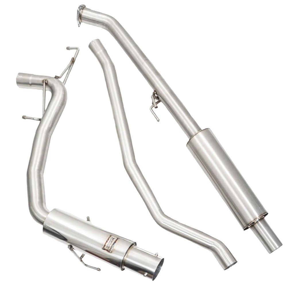 Megan DS-Series Catback System Single Tips 22+ Civic FE/FL Gen MR-CBS-HC22-DS