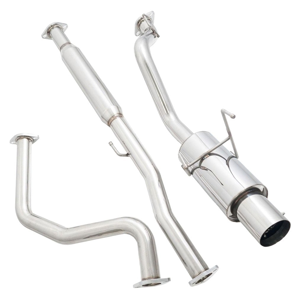 Megan Racing MR-CBS-HC92EX-DS Stainless CBS Catback Exhaust System MR-CBS-HC92EX-DS