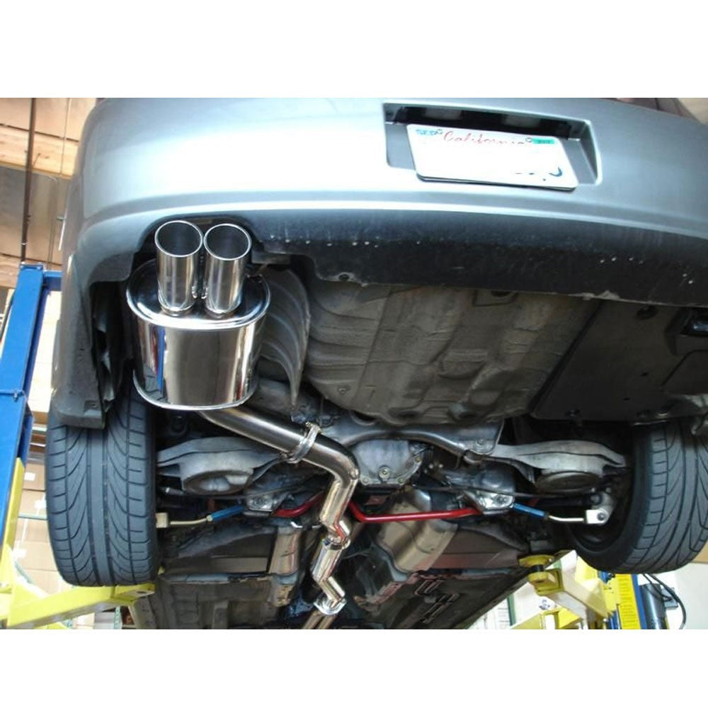Megan OE-RS Series Catback Exhaust Kit 4.5" Tip+Midpipe For 03-06 G35 4DR RWD