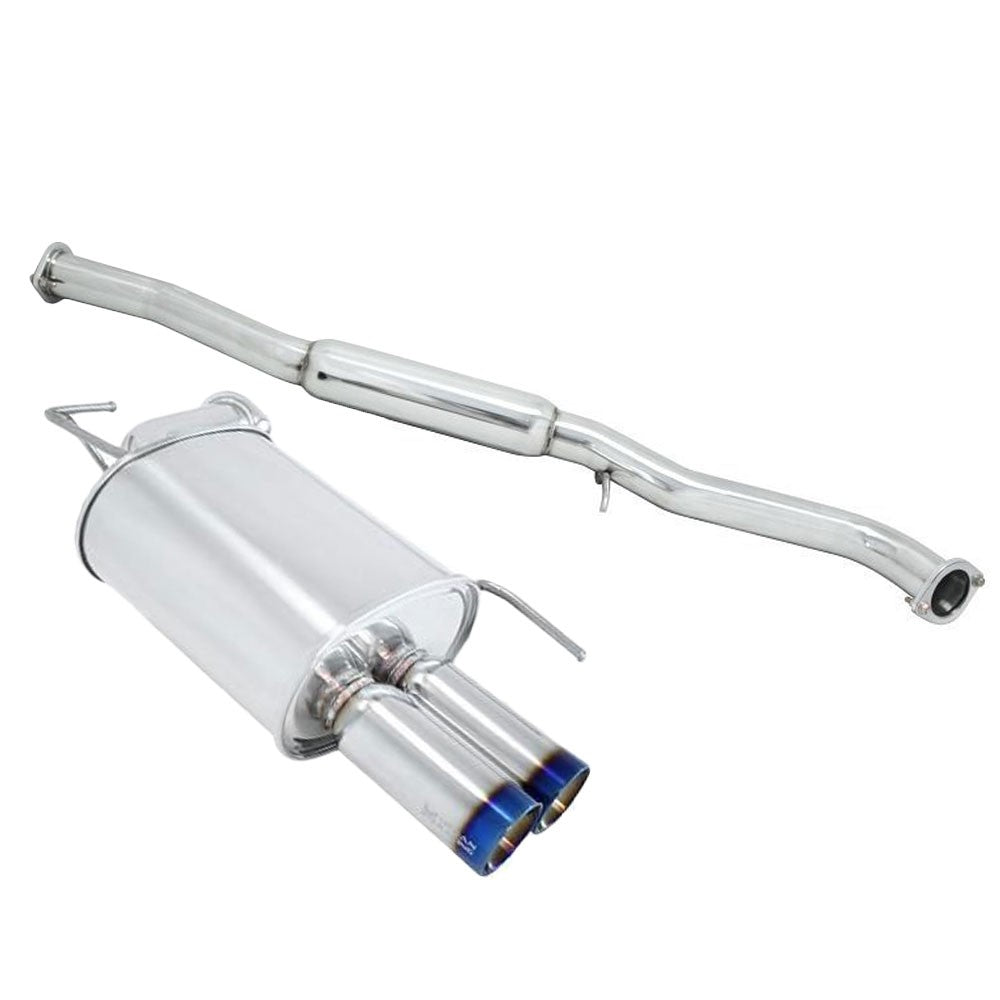 Megan OE-RS Series Catback Exhaust 4.5" Burnt Tip+Midpipe For 03-06 G35 4DR RWD