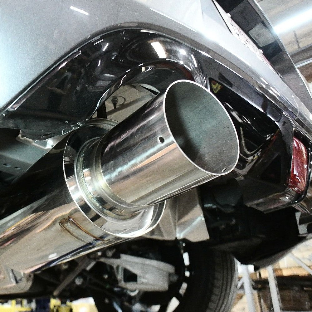 Megan 4.5" Burnt Blue Tip CBS Exhaust System for 09-21 Nissan 370Z Z34