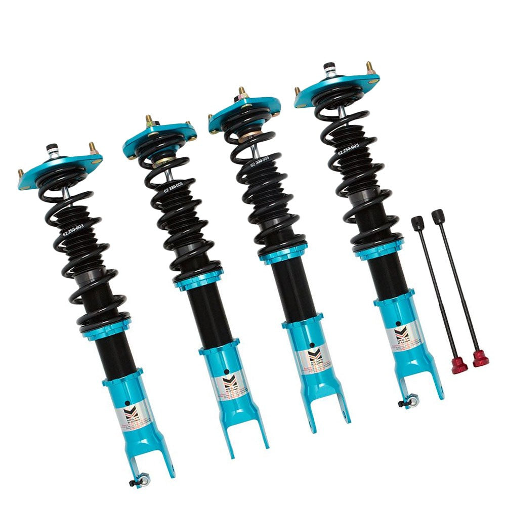 Megan Racing MR-CDK-MMX516-EZII Blue EZII Series Coilover Springs Kit MR-CDK-MMX516-EZII